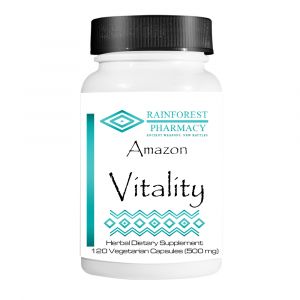 Amazon Vitality 120 Vegetarian capsules 500mg/capsule