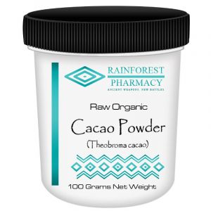 Organic Cacao Powder (100 grams Net weight).
