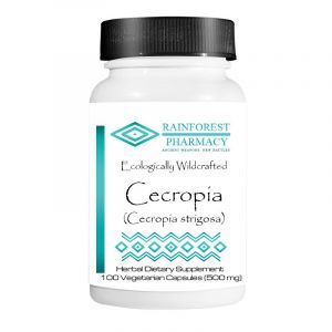 Cecropia Bark 100 Vegetarian Capsules /500 mg